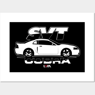 New Edge 1999-2004 Ford Mustang SVT Cobra Side Posters and Art